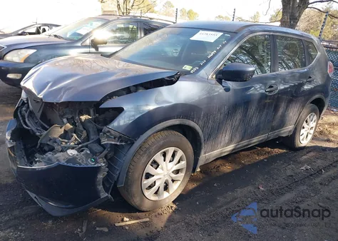 2016 Nissan Rogue S из США, поврежденный, VIN 5N1AT2MV1GC877436